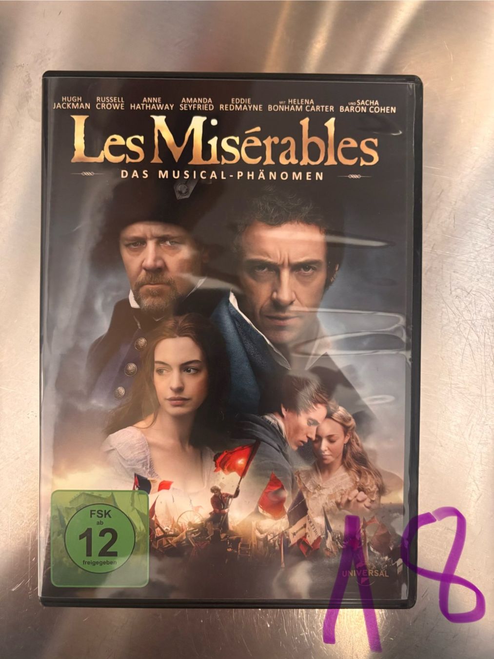 Tutti i DVDs: DVD Video "Les Misérables" – Usato da Mellingen venduto da villapepa