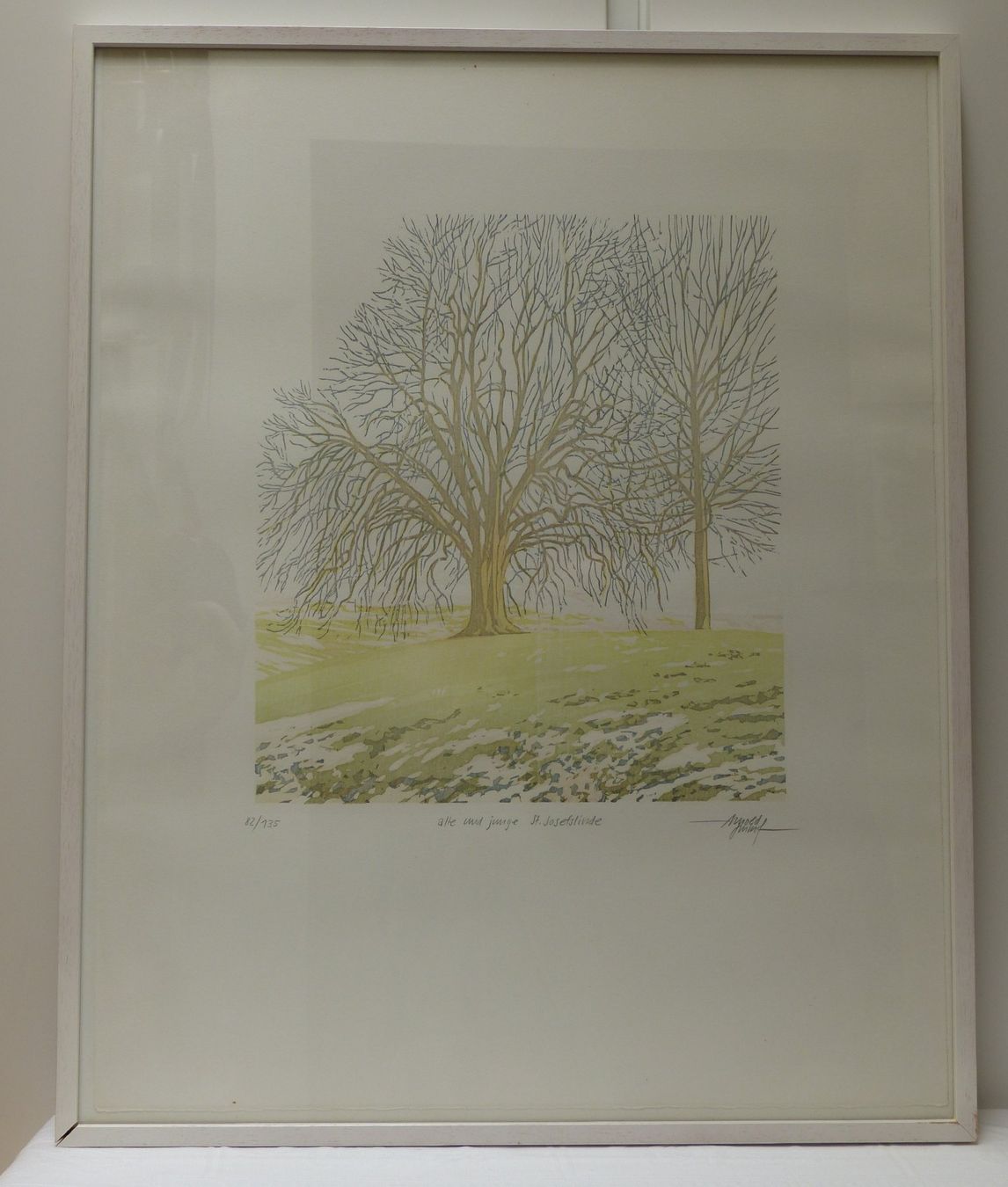 Grafica & Litografie: Arnold Imhof Litho / Alte & junge St. Josefslinde – Nuovo (secondo la descrizione) da Baar venduto da Unser_bengel