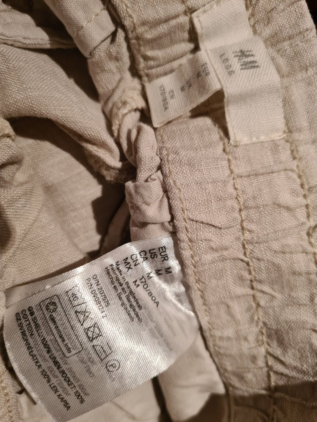 Lotti di vestiti: Superlange warme Jacke und Leinenhose – Usato da Ferden venduto da jemyce 3