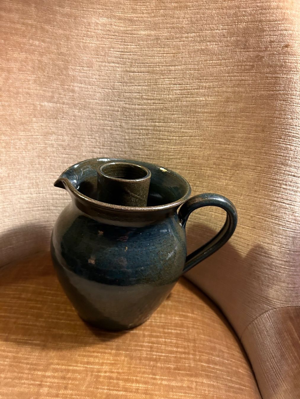 Karaffen: Cruche à eau ou jus de fruit signée Taber, Vallauris – Gebraucht aus Petit-Lancy von Pierre_le_voyageur 1