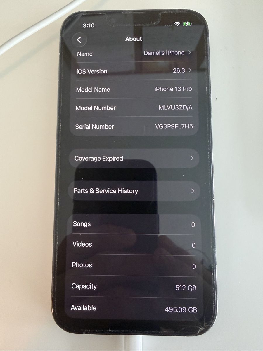Apple Portables: iPhone 13 Pro 512GB – D'occasion à Zollikerberg par dcapshop 7