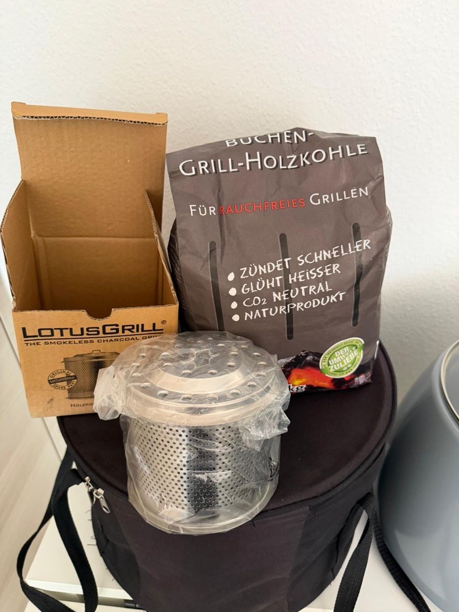 Griglie: LOTUSGRILL Grill-Holzkohle Grey – Nuovo (secondo la descrizione) da Brügg BE venduto da haj_9zhk 8