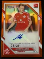 Topps Lennard Maloney Auto 3/25 Bundesliga 1. FSV Mainz