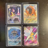 Pokémon CRI FR – Lot 4 cartes secrètes 092 096 097 098