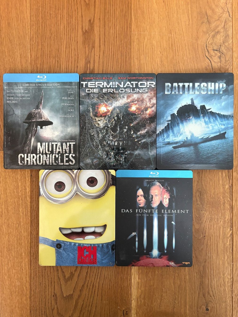 Tutti i DVDs: 🔥5x Blu-ray Steelbook-Sammlung – Usato da Niederhasli venduto da Manuf0