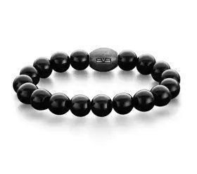 Bomberg Bracciali & Braccialetti: Bomberg Armband Black Onyx Beads – Nuovo (secondo la descrizione) da Selkingen venduto da gwendolynx