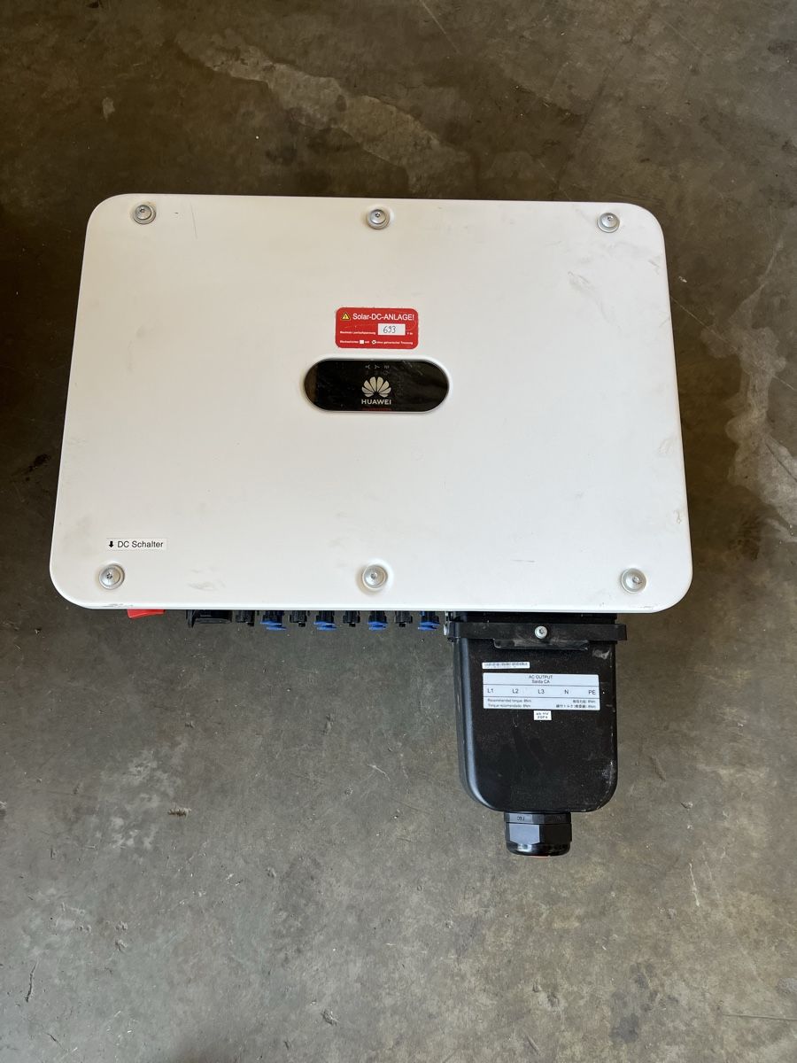 Huawei Inverter: Huawei SUN2000-50KTL-M3 Wechselrichter - – Difettoso da Schötz venduto da RcK1994