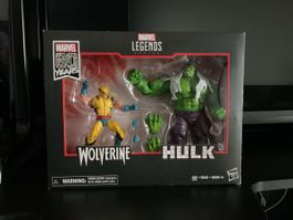 Marvel Legends Hulk & Wolverine Set 80 Jahre Marvel Selten