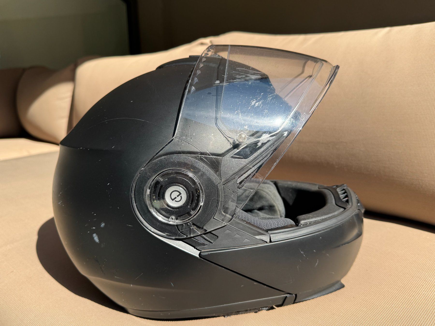 Schuberth Caschi & visiere: Schuberth C3 PRO Klapphelm Gr. 54/55 +  Kommunikationssystem – Usato da Emmetten venduto da jcc_ric 4