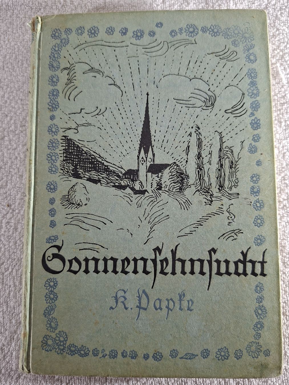Bücher: antikes Buch in alter Schrift um 1900 – Gebraucht aus Grindelwald von carro5