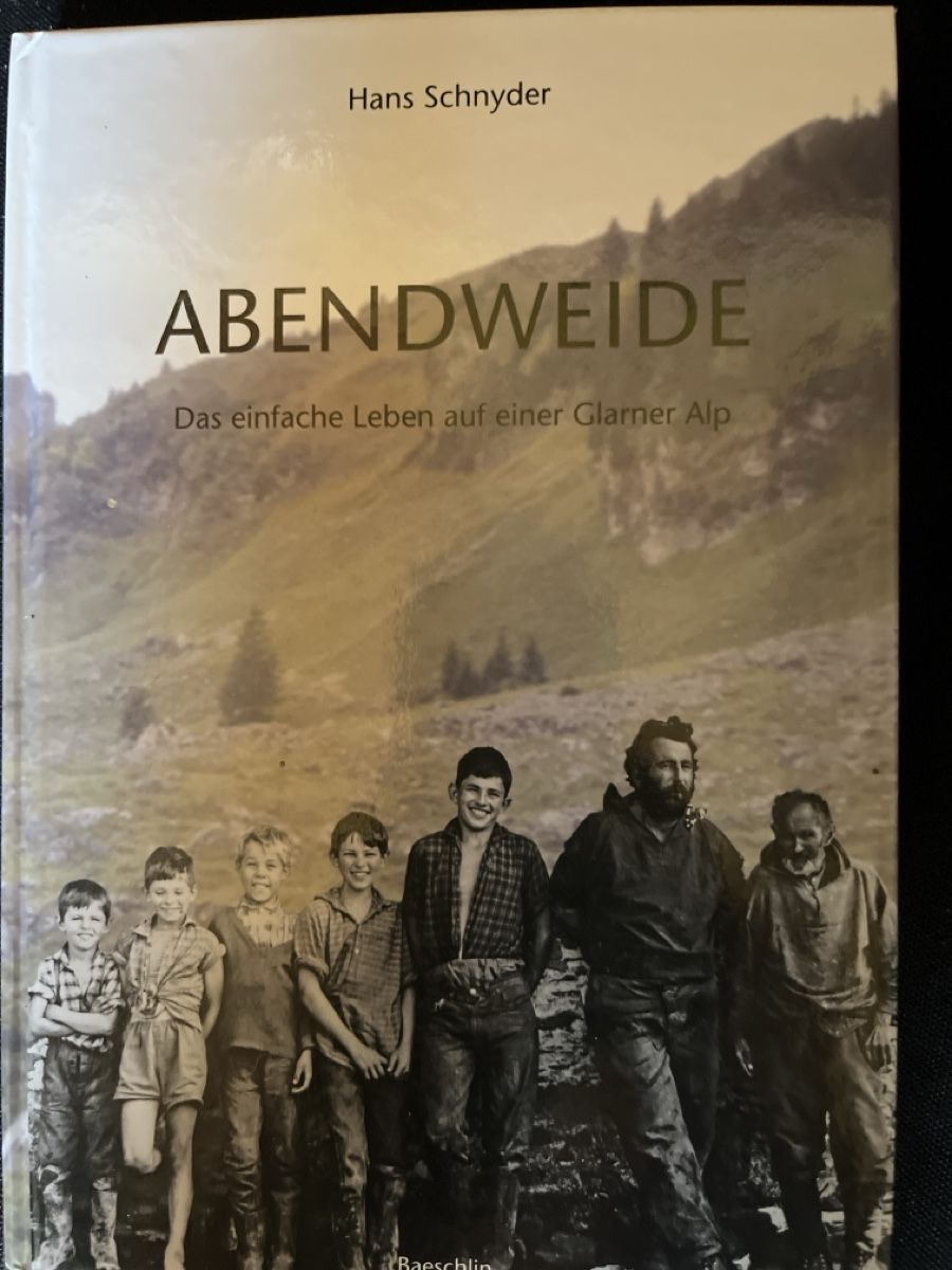 Bücher: Buch "Abendweide" von Hans Schnyder, Bergbuch – Gebraucht aus Giswil von Nistsigi