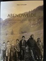 Buch "Abendweide" von Hans Schnyder, Bergbuch