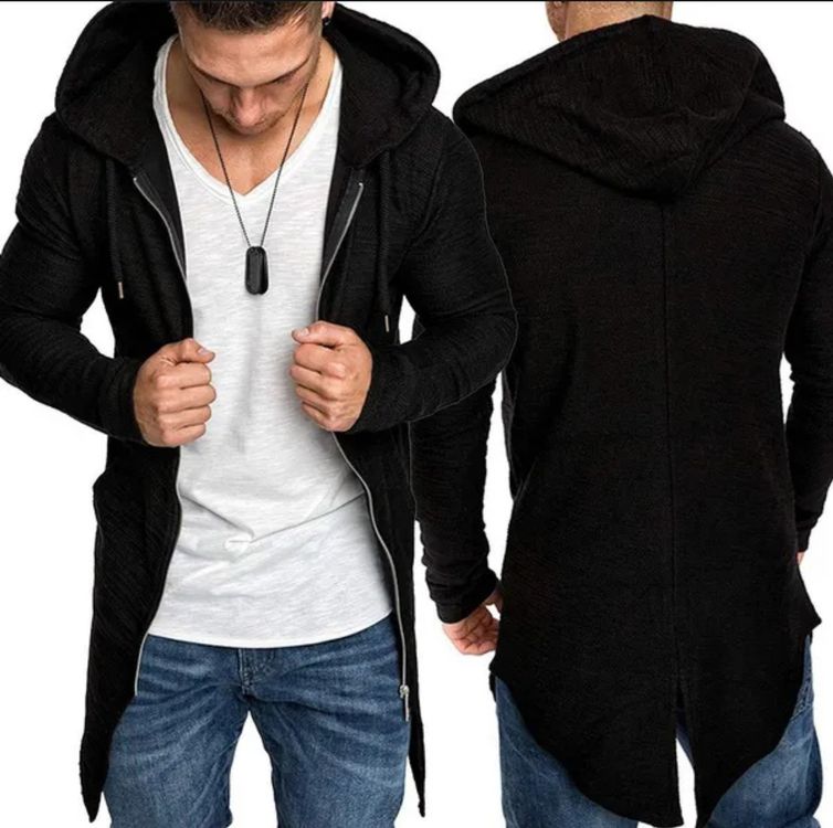 Vhersily Mythos Nordisch Herren Strickjacke - Mit Kapuze & 3D Print