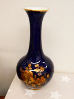 Vase Royal Porzellan KPM Bavaria Echt Kobalt Handarbeit