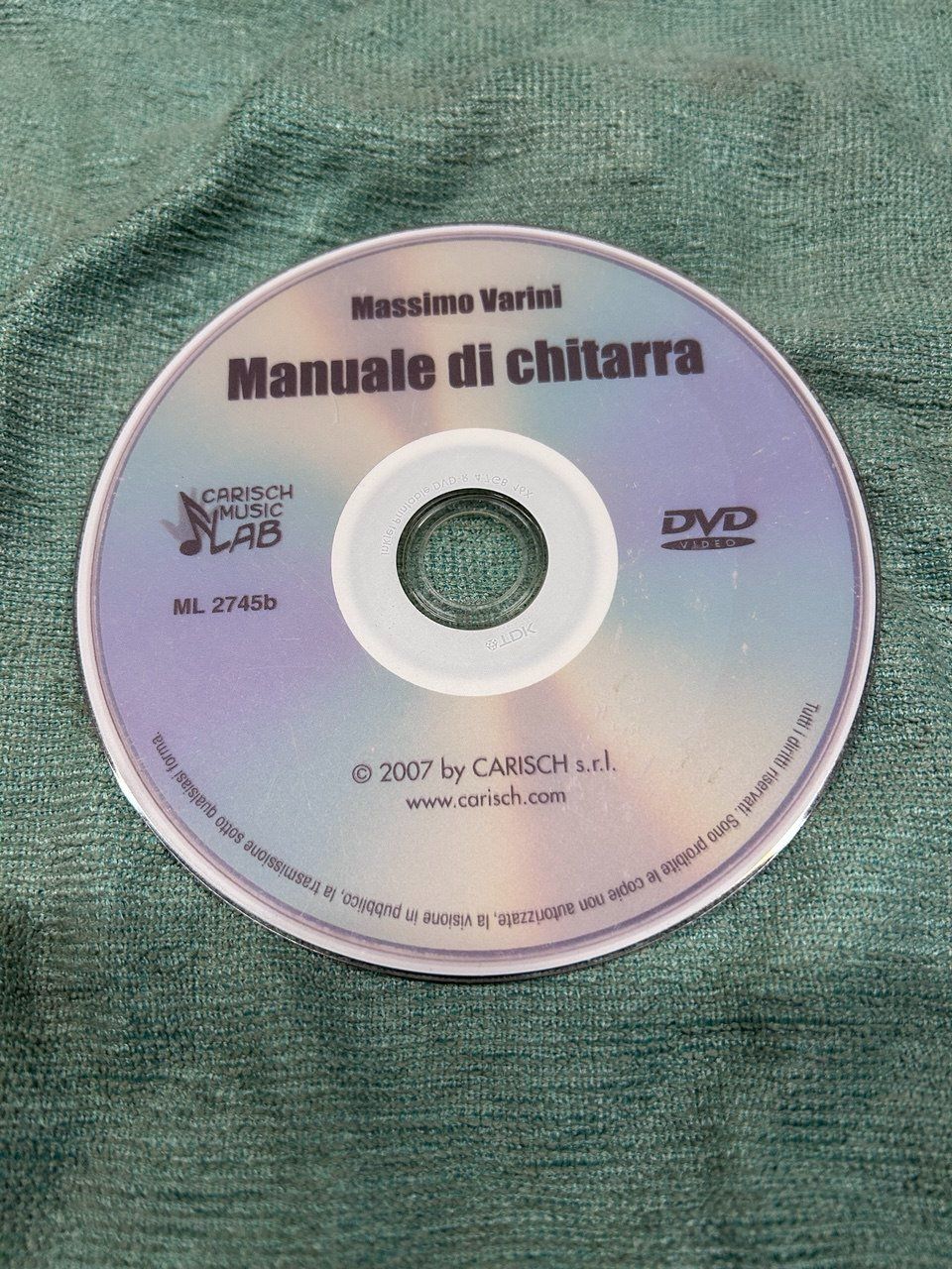 Tous les DVDs: Massimo Varini - Manuale di Chitarra – D'occasion à Giubiasco par LorisVale