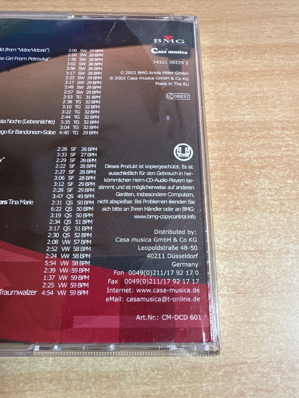 CD: H1 Various - The Ballroom Mix 1 - 2 CD – Usato da Rikon im Tösstal venduto da Alpenmutz 3