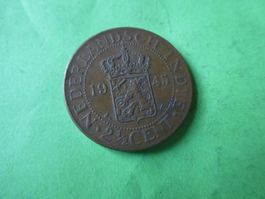 Niederländisch Indien 1945, 2 1/2 Cents