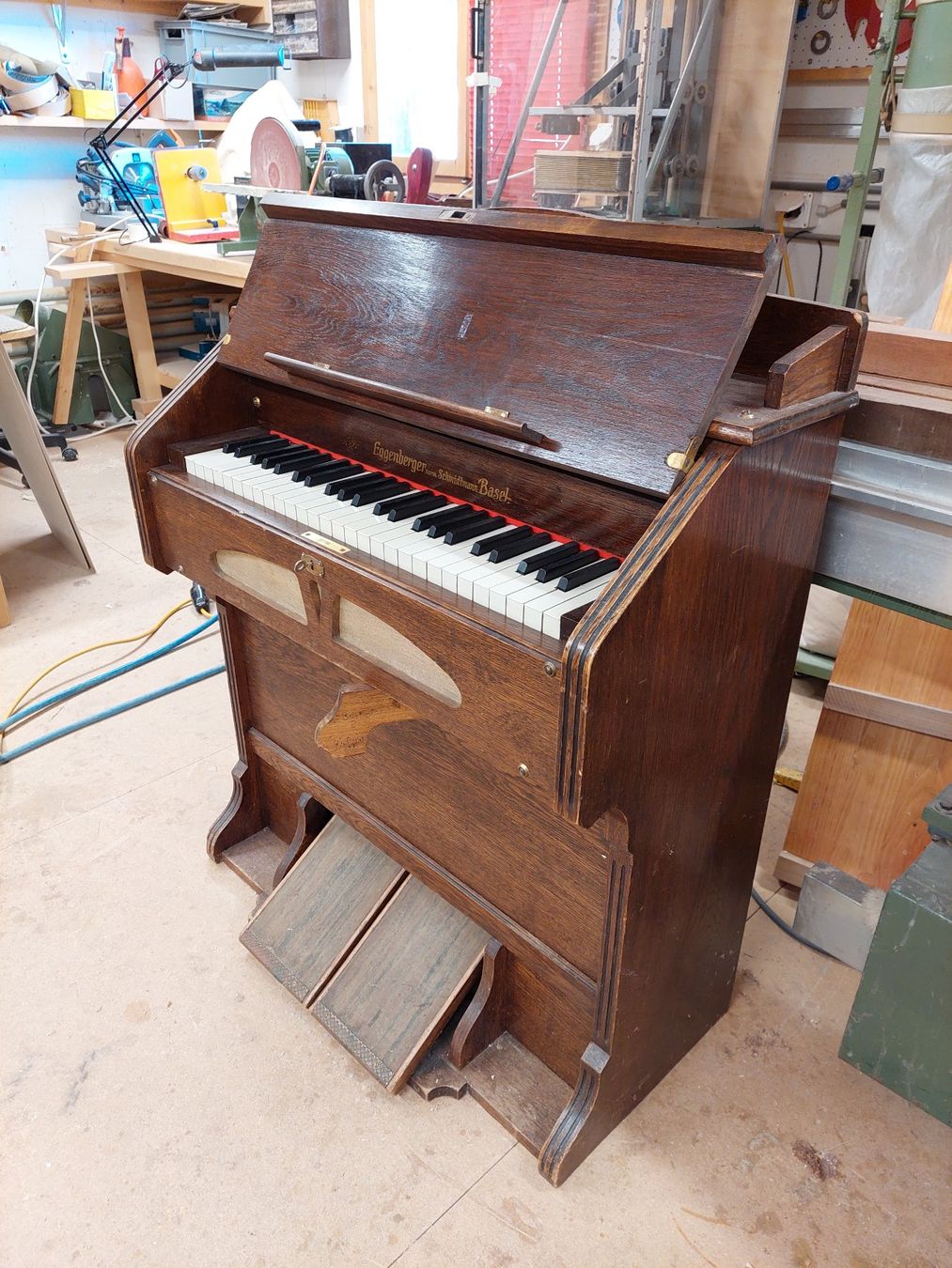 Strumenti musicali: Seltenes transportables Schul-Harmonium – Usato da Davos-Platz venduto da musikhauskollegger 1