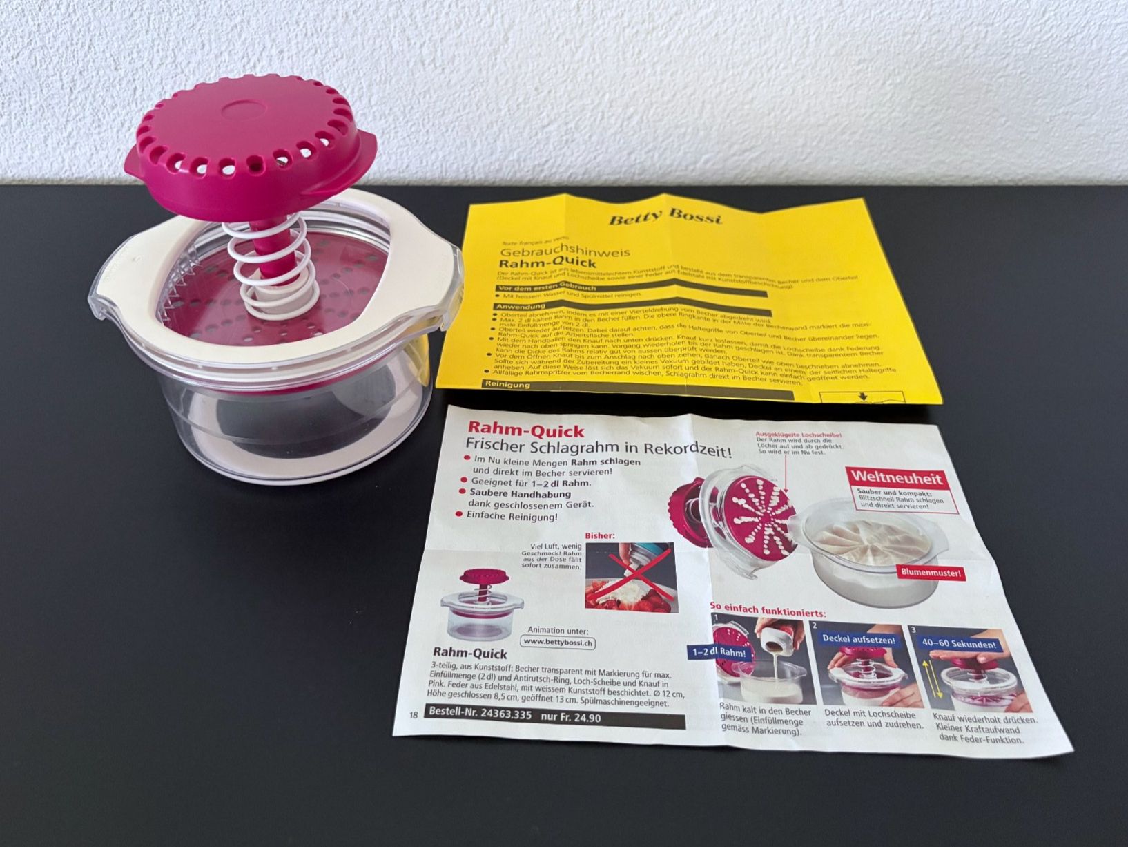 Betty Bossi Elettrodomestici da cucina: Betty Bossi Rahmquick, Rahm Quick, Rahm Blitz – Usato da Birr venduto da Jamonline