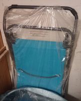 1x Liegestuhl noch original verpackt in schönem Türkis! 