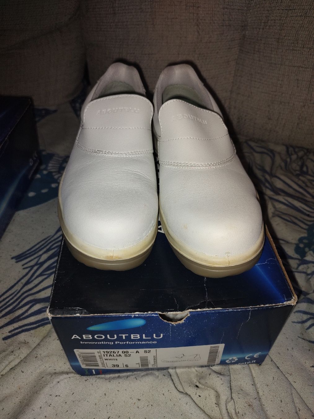Herrenschuhe: Scarpe antinfortunistiche Aboutblu 39 – Gebraucht aus Monte Carasso von Buttefly