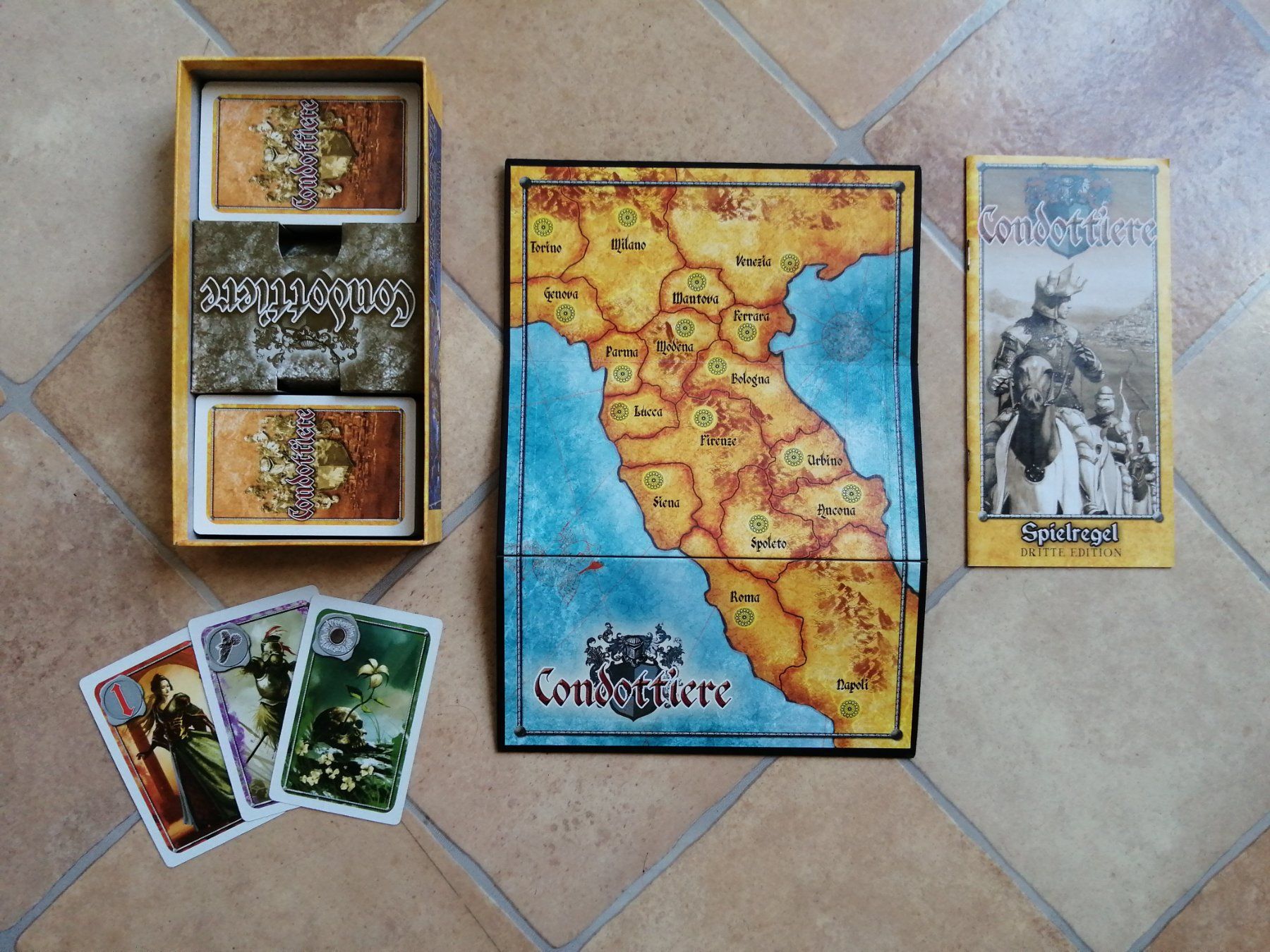 Spiele: Spiel Condottiere – Gebraucht aus Genève von pozzoc 2