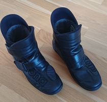 Motorradstiefel DAYTONA LEDER Gr 45 schwarz 