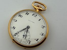 Vintage Taschenuhr Handaufzug läuft