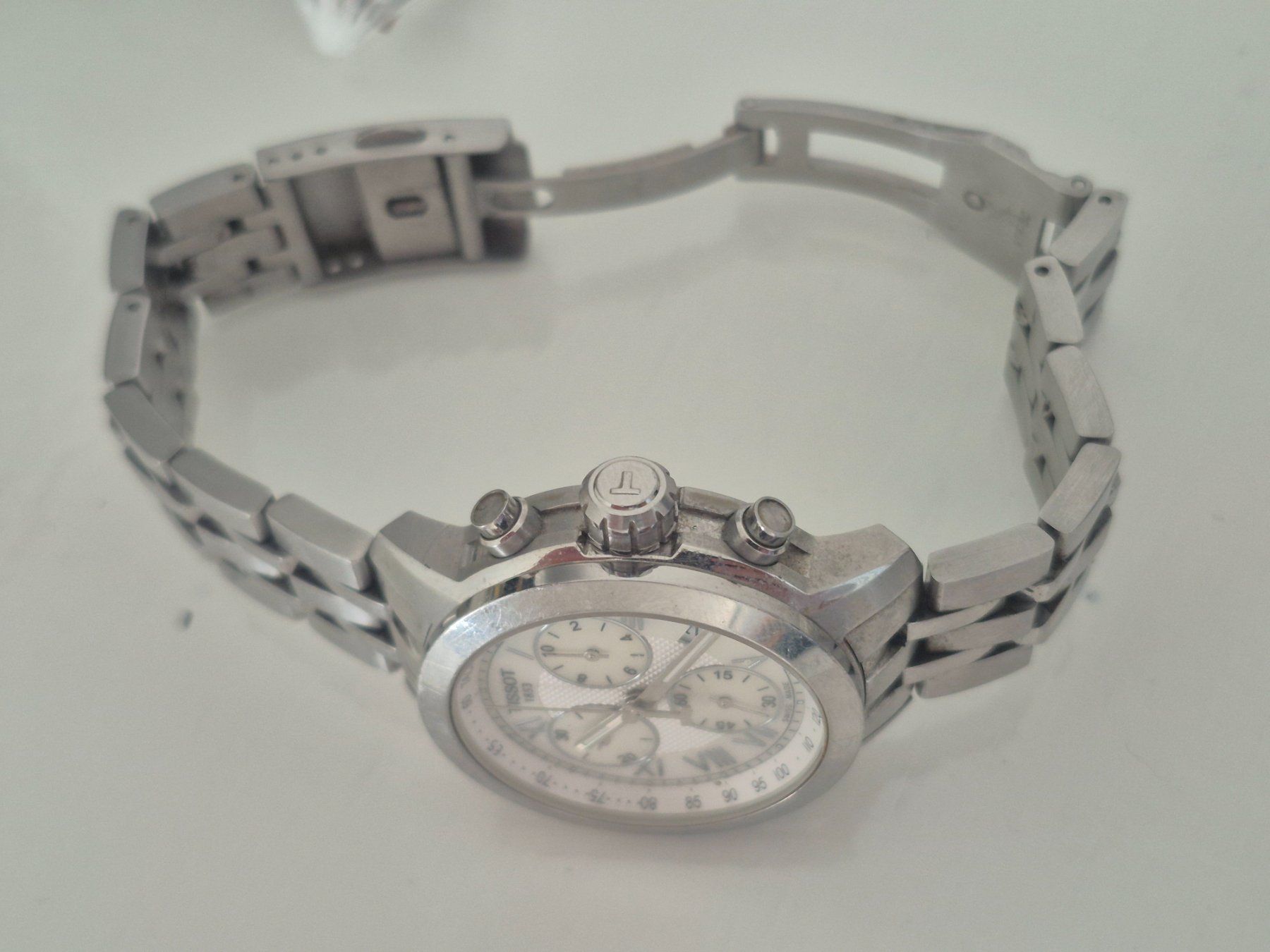 Tissot Montres: Tissot PRC 200 Lady Chronograph Perlmutt & Box – D'occasion à Fislisbach par jan_bs22 3