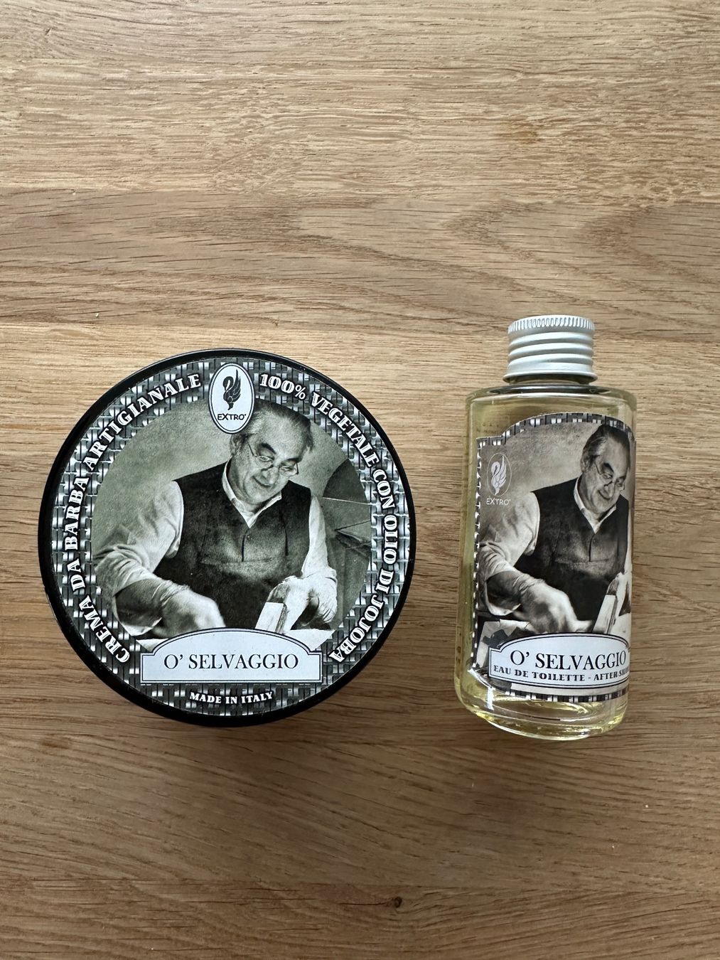 Cura del viso: Rasierseife und Aftershave - Extro O'Selvaggio – Usato da Baar venduto da renbee 1