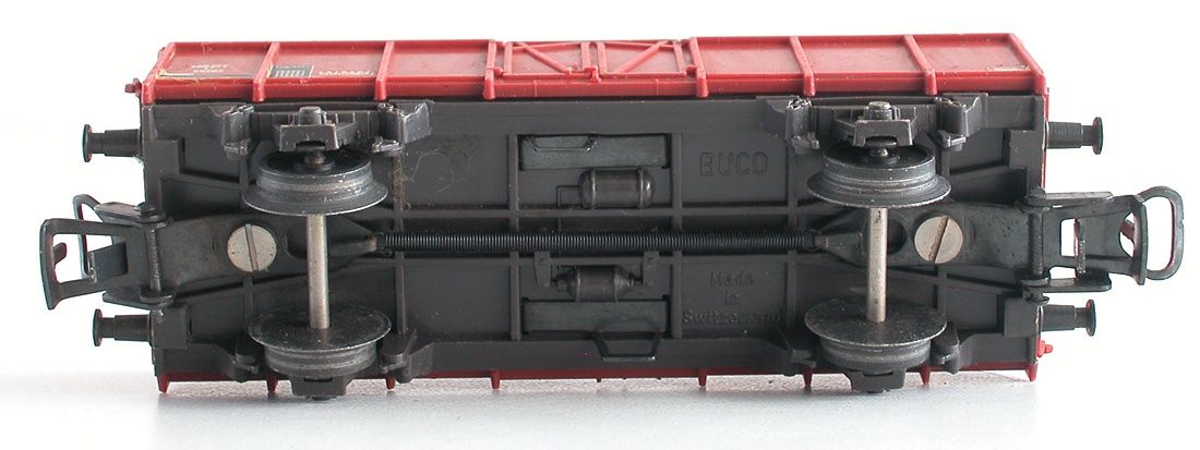 Buco Modelleisenbahnen: Buco offener Güterwagen der SBB Spur H0 – Gebraucht aus Oberwil BL von Klang 3