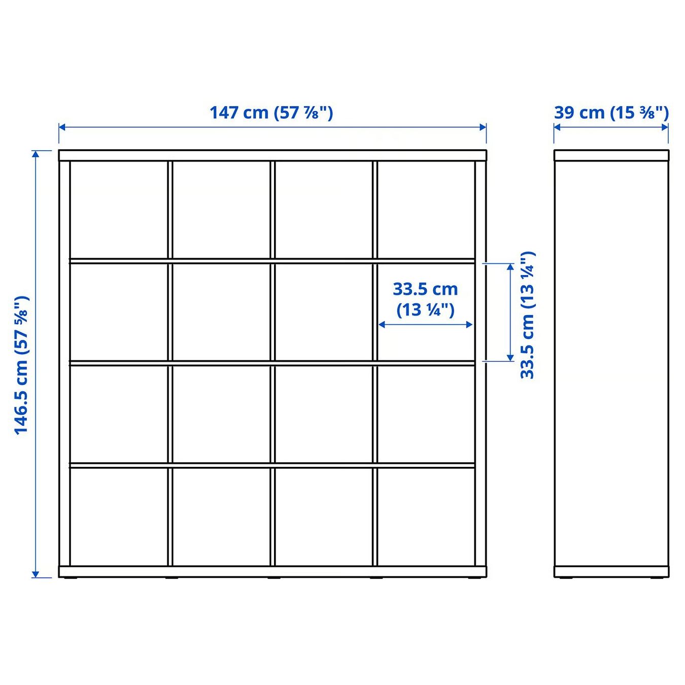 Ikea Scaffali: Ikea Regal Kallax 147x147 cm – Usato da Nottwil venduto da rattkatz 1