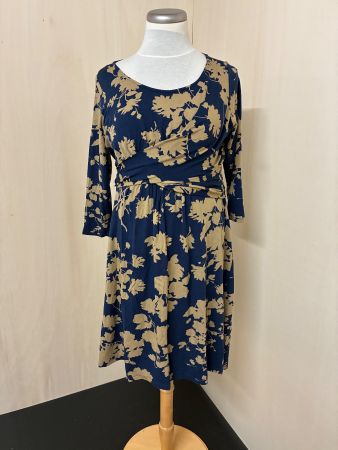 Wickeloptik-Kleid von Boden in Grösse 42