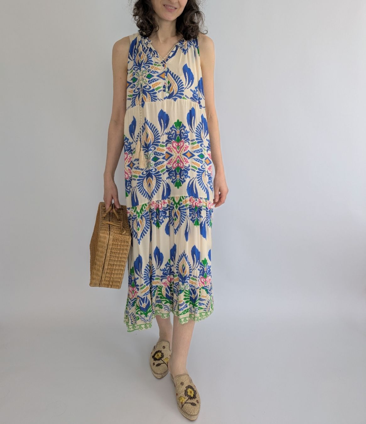Vestiti: Sommerliches Maxikleid, Grösse M – Usato da Rorschach venduto da olg_5qq2