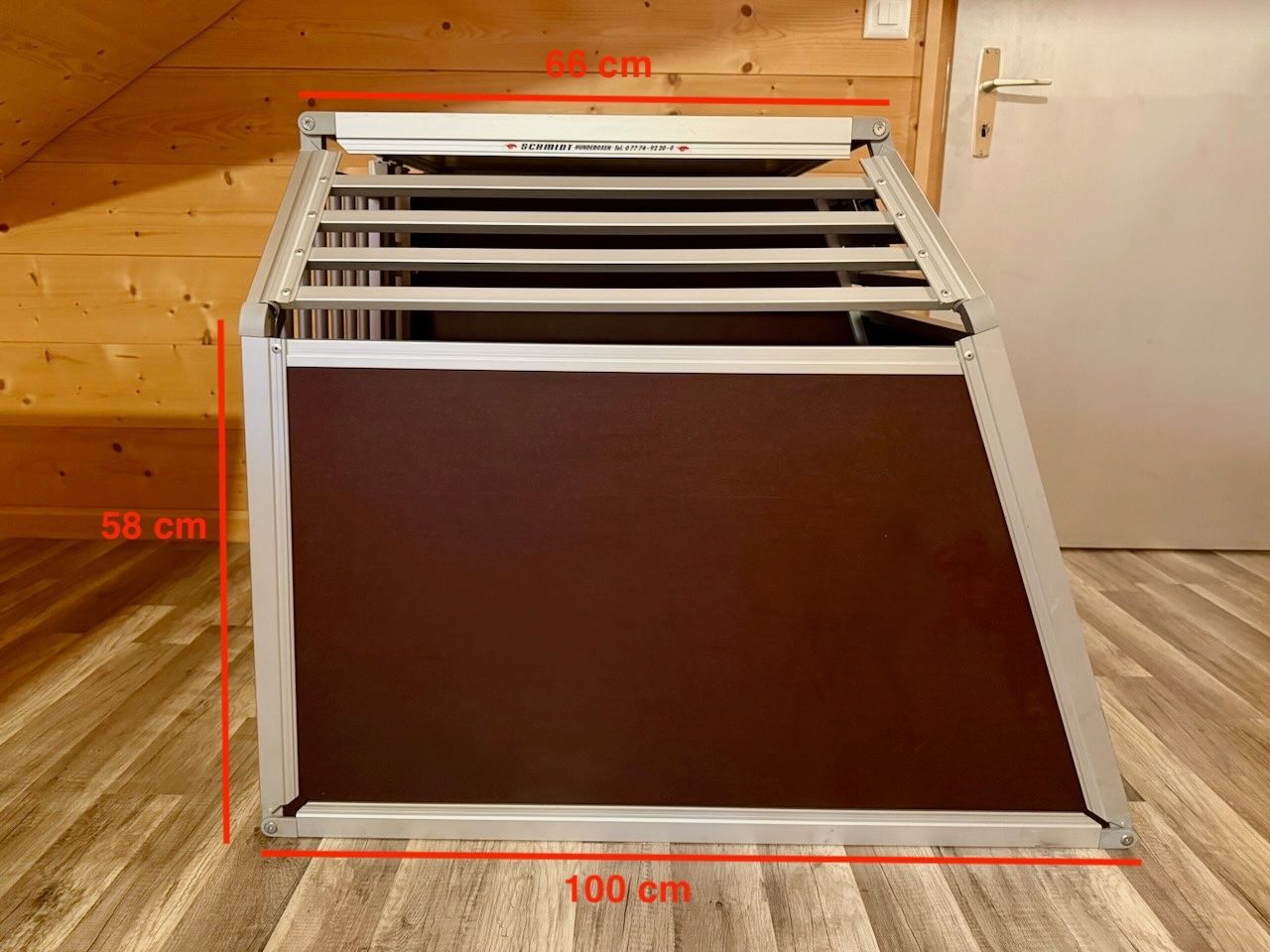 Käfige, Transport & Sicherheit: Sehr grosse Schmidt Doppelbox ca. 104.5x100x80cm – Gebraucht aus Grabs von Na_Va 1