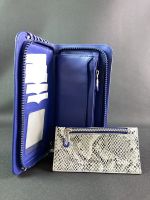 DESIGUAL | Damenbörse | Schwarz / Blau / Silber