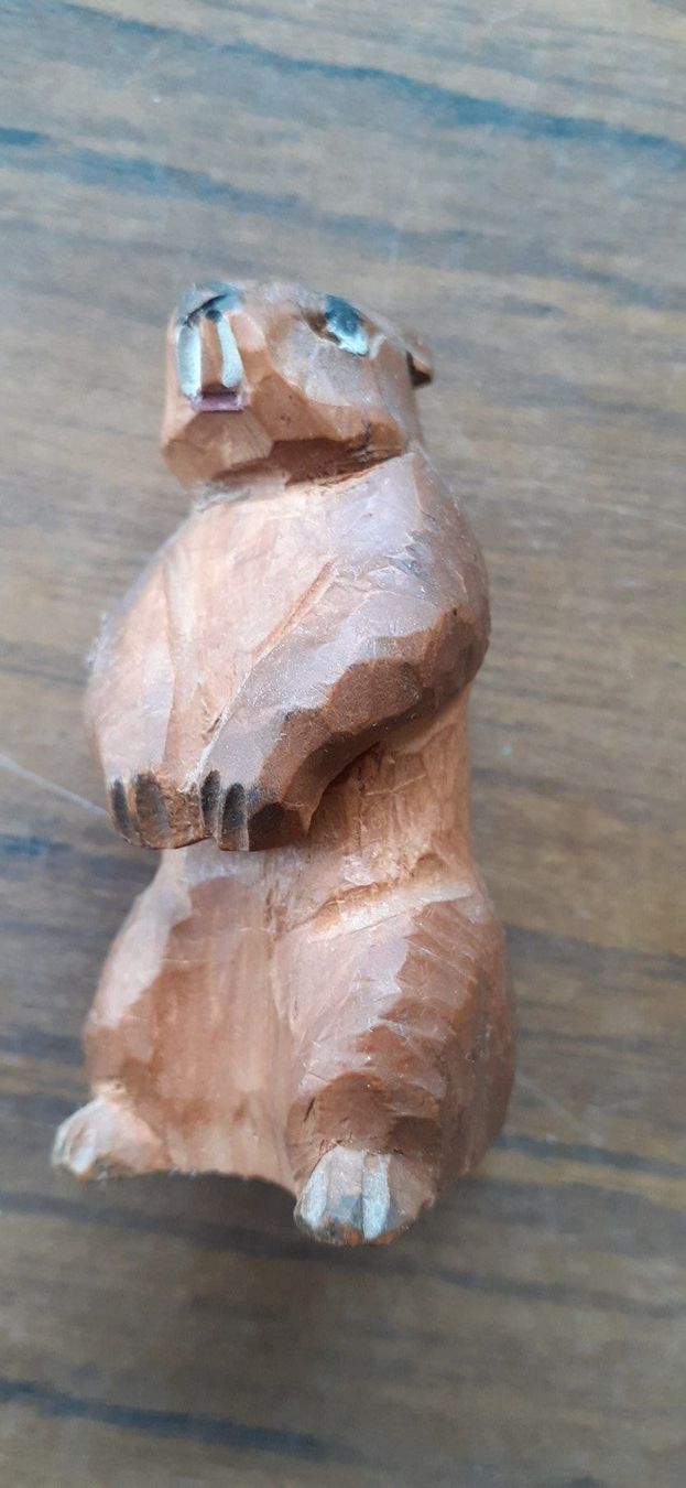 Statuette: Brienz Schnitzerei Murmeltier – Usato da Mörschwil venduto da antiksalon 8