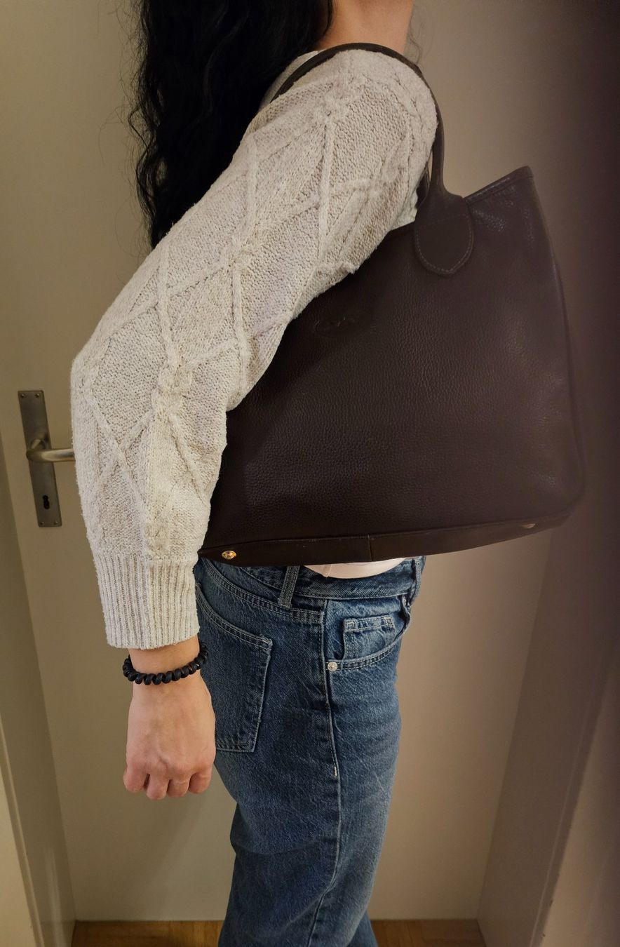 Longchamp Taschen für Damen: longchamp dunkelbraun – Gebraucht aus Basel von fragolina08 6