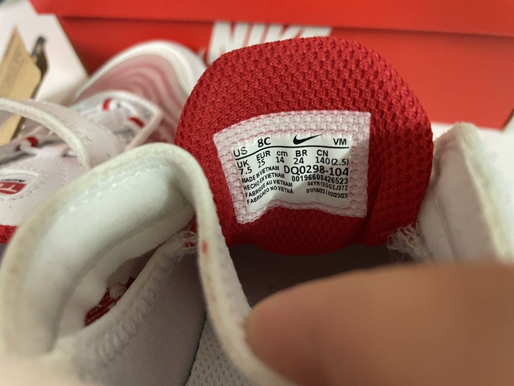 Nike air max 2014 rot weiß deals