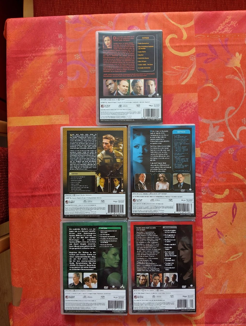 Tutti i DVDs: ALIAS  Komplettbox  Deutsch – Usato da Rüschlikon venduto da Schildchroetli 3