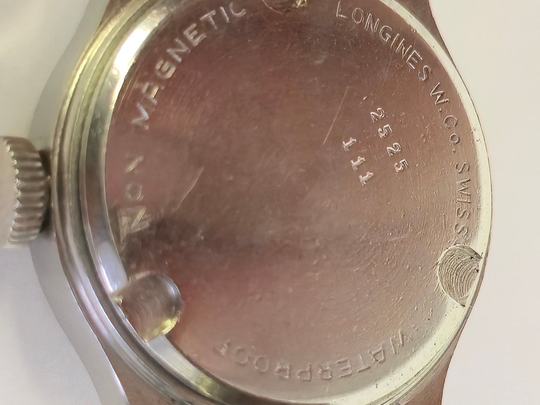 Longines Uhren: Longines Tre Tacche Ref. 2525 Black Gilt Dial – Gebraucht aus Dietlikon von sop_qr7v 8