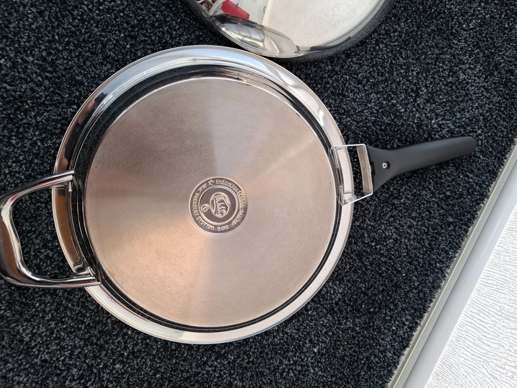 Amc Padelle: AMC Bratpfanne mit Deckel – Usato da Thun venduto da Duha60 1