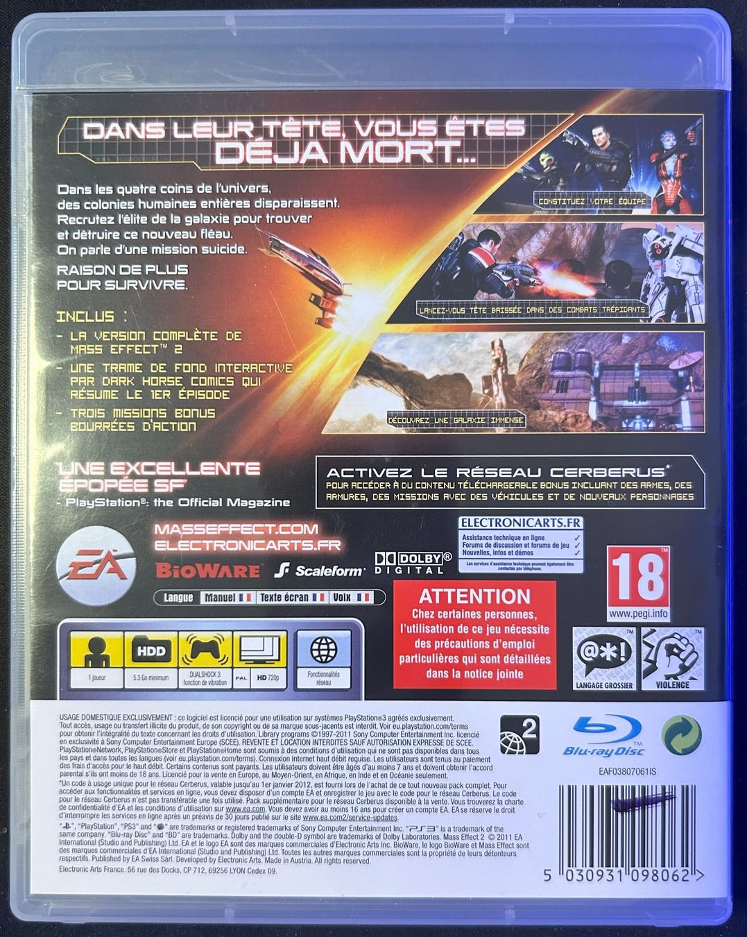 Spiele: PS3 game "Mass Effect 2" – Gebraucht aus Corminboeuf von Ld6NVToZQe 1