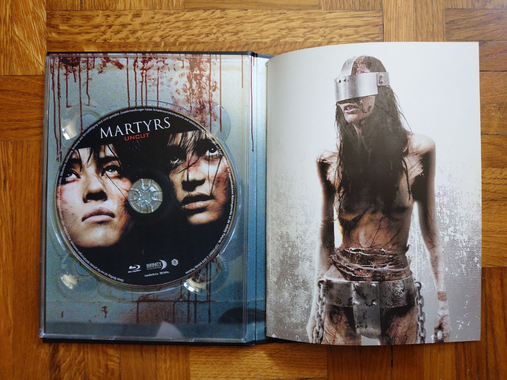 Tous les DVDs: Martyrs - Blu-ray & DVD - Mediabook – D'occasion à Yverdon-les-Bains par Scottish_Blood 1