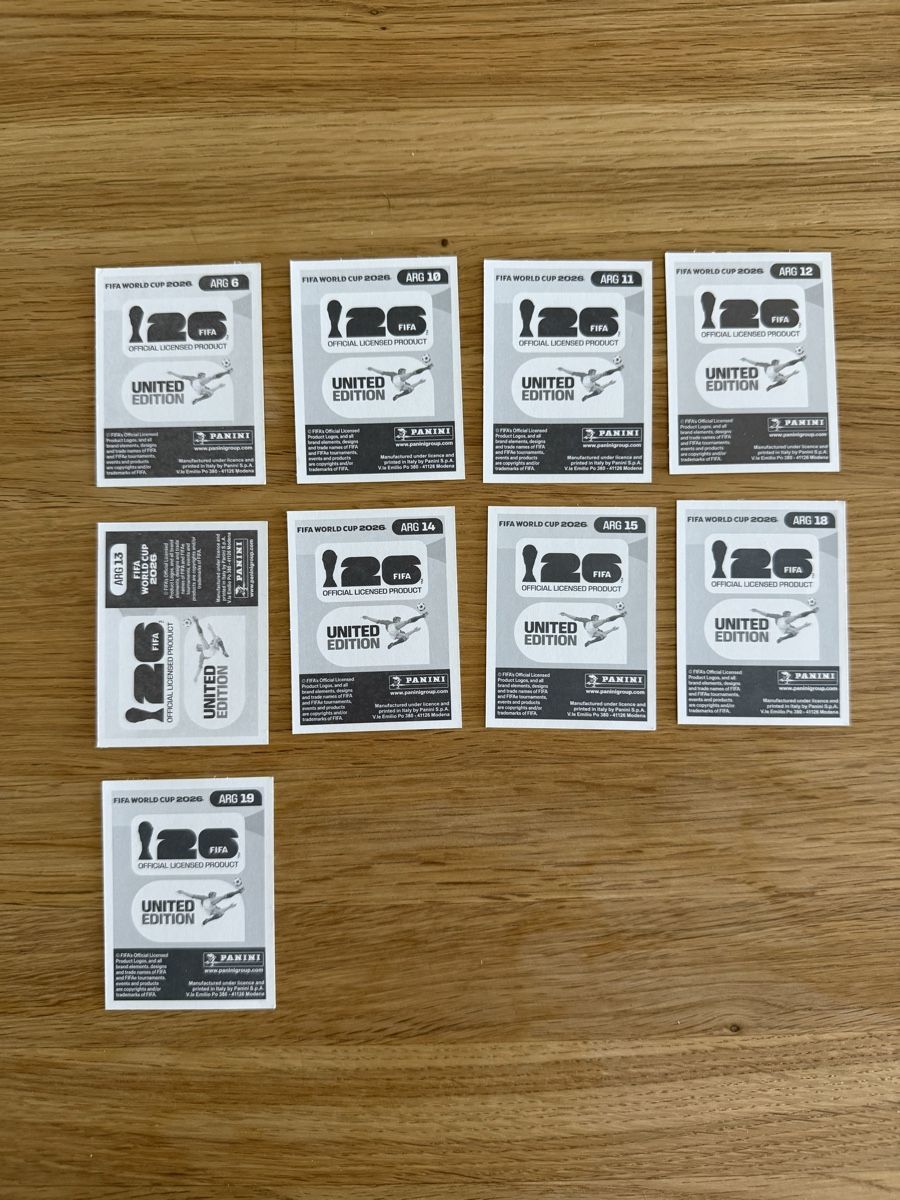 Panini Sammelbilder & Trading cards: Panini Argentinien WM2026 – Neu (gemäss Beschreibung) aus Hellikon von stoudii
