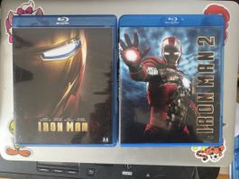 Lot de 2 Blu-ray Iron Man et Iron Man 2 - Action Super!