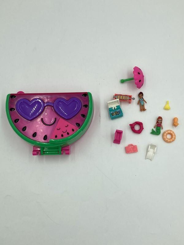 Polly Pocket Spielzeuge: Polly Pocket | Watermelonpool | Diverses Zubehör – Gebraucht aus Wittenbach von Restwert_St-Gallen