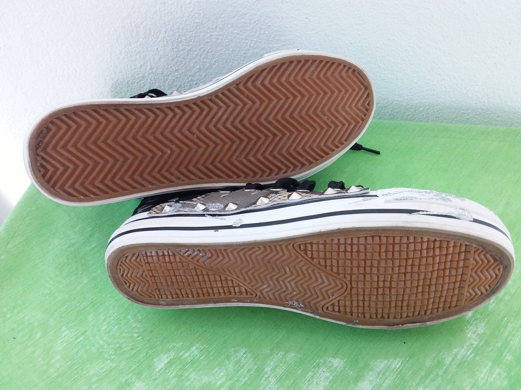 Scarpe da donna: BIONDINI Coole Glitzer Sneakers, Gr 37 – Usato da Uitikon Waldegg venduto da Risibisi7 6