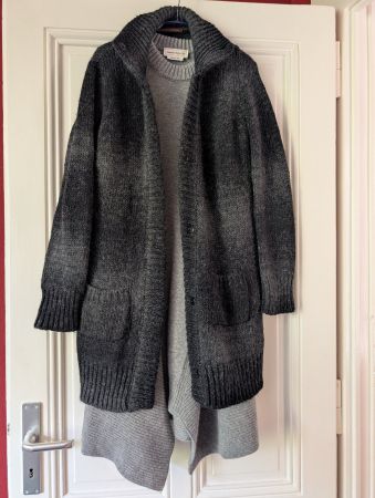 COMPTOIR DES COTONNIERS  Long cardigan chaud Lagenlook S-M