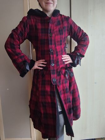 Poizen Industries Gothic Winter Coat S Christmas cosplay